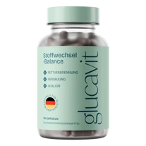 Glucavit 30-Tage-Kur – Nahrungsergänzung für Stoffwechsel und Gewichtsmanagement